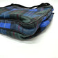 PRADA Shoulder Bag Nylon multicolor Triangle Plate Check Pattern