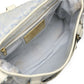 CELINE Shoulder Bag Canvas, Leather light blue Diagonal Women Used Authentic