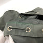 PRADA Backpack BZ0032 leather gray Triangle logo Women Used Authentic
