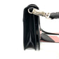 PRADA Shoulder Bag 1BD067 leather black ribbon