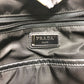 PRADA Backpack 2VZ135 Nylon black Animal total pattern