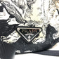 PRADA Backpack 2VZ135 Nylon black Animal total pattern