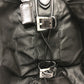 PRADA Backpack Ｖ130 Nylon black Double pocket