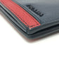 PRADA Long Wallet Purse 2MV015 leather blue Long wallet Vitero Micrograss