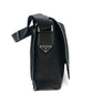 PRADA Shoulder Bag ‚u166 Nylon / leather black mens Used Authentic