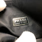 PRADA Handbag MV515 Nylon black Triangular plate