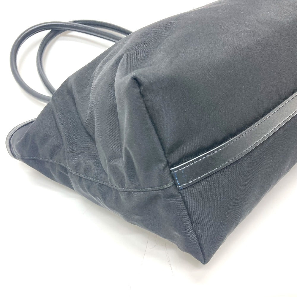 PRADA Tote Bag 1BG159 Nylon black TESSUTO Women Used Authentic