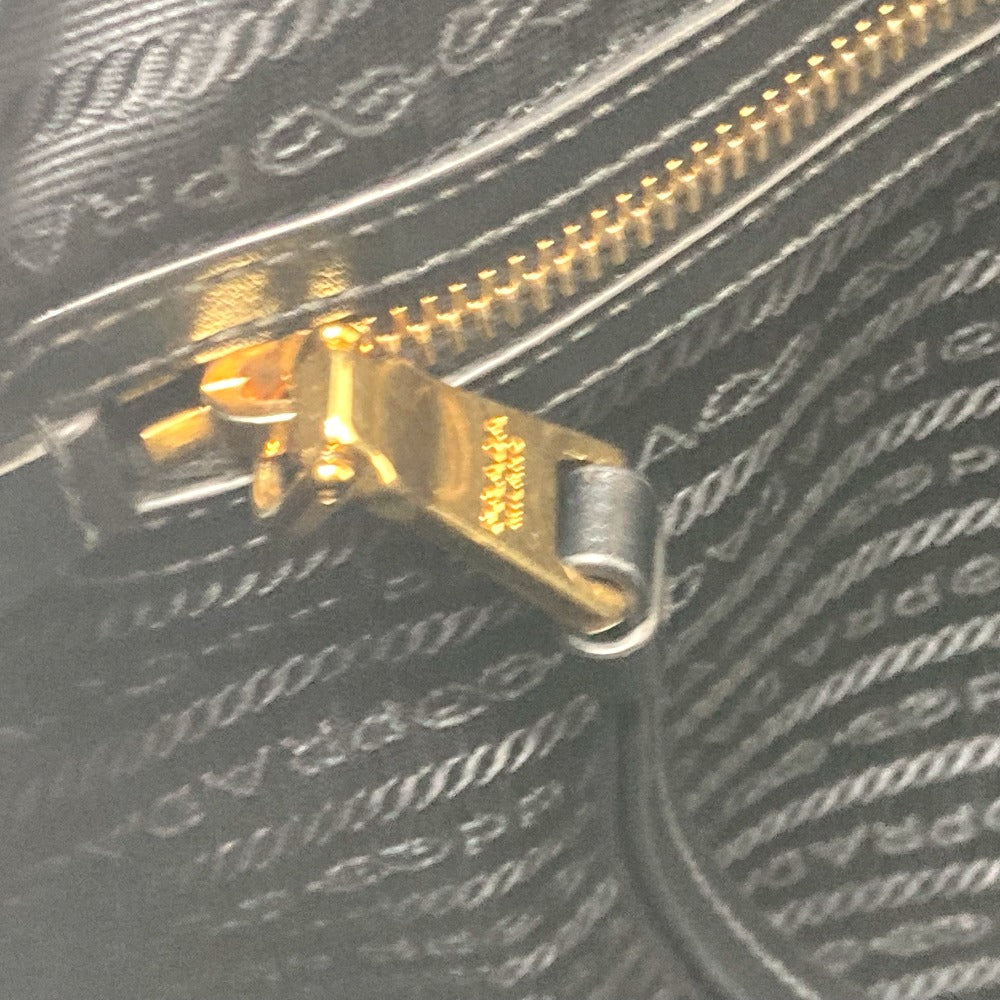 PRADA Tote Bag 1BG159 Nylon black TESSUTO Women Used Authentic