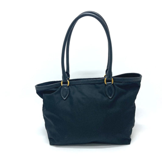 PRADA Tote Bag 1BG159 Nylon black TESSUTO Women Used Authentic