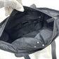 PRADA Handbag Nylon black Triangular plate