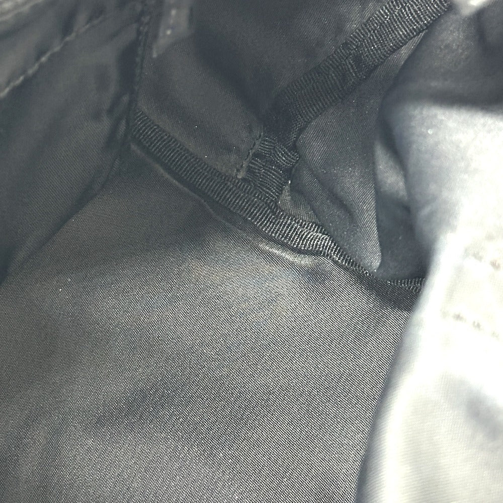 PRADA Handbag Nylon black Triangular plate