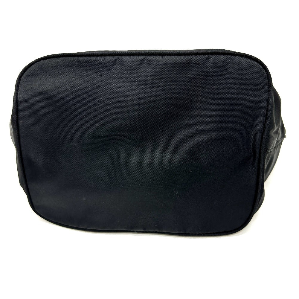 PRADA Handbag Nylon black Triangular plate