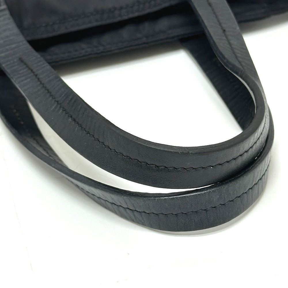 PRADA Handbag Nylon black Triangular plate