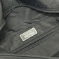 PRADA Tote Bag Nylon black Triangular plate