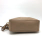 PRADA Shoulder Bag 1BH089 leather beige logo GLACE CALF CAMMEO Women Used Authentic