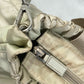PRADA Handbag BN1631 Nylon / leather Light beige type Crossbody Triangle logo Women Used Authentic