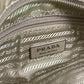PRADA Handbag BN1631 Nylon / leather Light beige type Crossbody Triangle logo Women Used Authentic