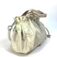 PRADA Handbag BN1631 Nylon / leather Light beige type Crossbody Triangle logo Women Used Authentic