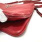 PRADA Shoulder Bag 1BH046 leather Red logo Women Used Authentic
