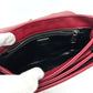 PRADA Shoulder Bag 1BD009 leather Red logo