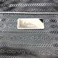 PRADA Shoulder Bag 1BG189 Nylon Navy Triangle logo Tote Bag/Crossbody