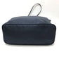 PRADA Shoulder Bag 1BG189 Nylon Navy Triangle logo Tote Bag/Crossbody