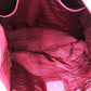 PRADA Handbag BN1713 leather pink logo Women Used Authentic