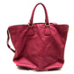 PRADA Handbag BN1713 leather pink logo Women Used Authentic