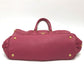 PRADA Handbag BN1713 leather pink logo Women Used Authentic