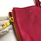 PRADA Handbag BN1713 leather pink logo Women Used Authentic
