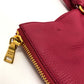PRADA Handbag BN1713 leather pink logo Women Used Authentic
