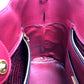 PRADA Handbag BN2729 Safiano leather Red Front pocket Women Secondhand Authentic