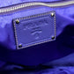 PRADA Tote Bag BR3924 saffiano leather purple logo Women Secondhand Authentic