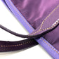PRADA Tote Bag BR3924 saffiano leather purple logo Women Secondhand Authentic