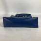 PRADA Tote Bag Safiano leather blue Bag Crossbody Shoulder Bag Triangle logo plate mens Used Authentic