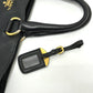 PRADA Tote Bag BN2522 leather black logo