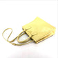 PRADA Handbag B2411M Safiano leather yellow Shoulder Bag Women Used Authentic