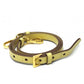 PRADA Shoulder Bag B2442B leather yellow Saffiano Lux Women Used Authentic