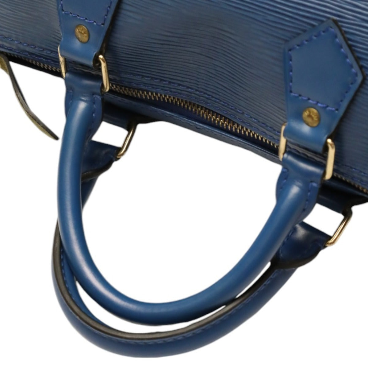 LOUIS VUITTON Handbag M43005 Epi Leather Toledo Blue Handbag Epi Speedy 30 Women Used Authentic