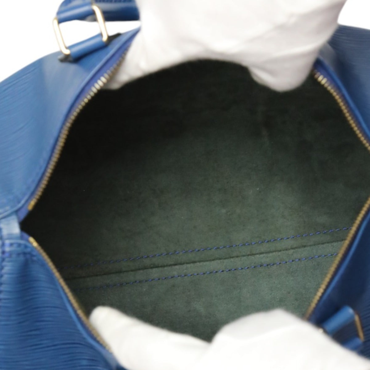 LOUIS VUITTON Handbag M43005 Epi Leather Toledo Blue Handbag Epi Speedy 30 Women Used Authentic