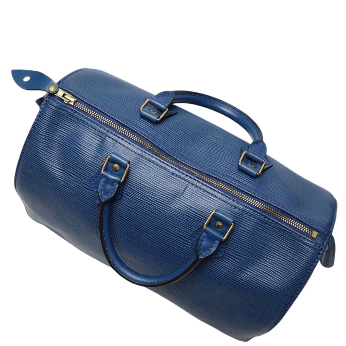 LOUIS VUITTON Handbag M43005 Epi Leather Toledo Blue Handbag Epi Speedy 30 Women Used Authentic