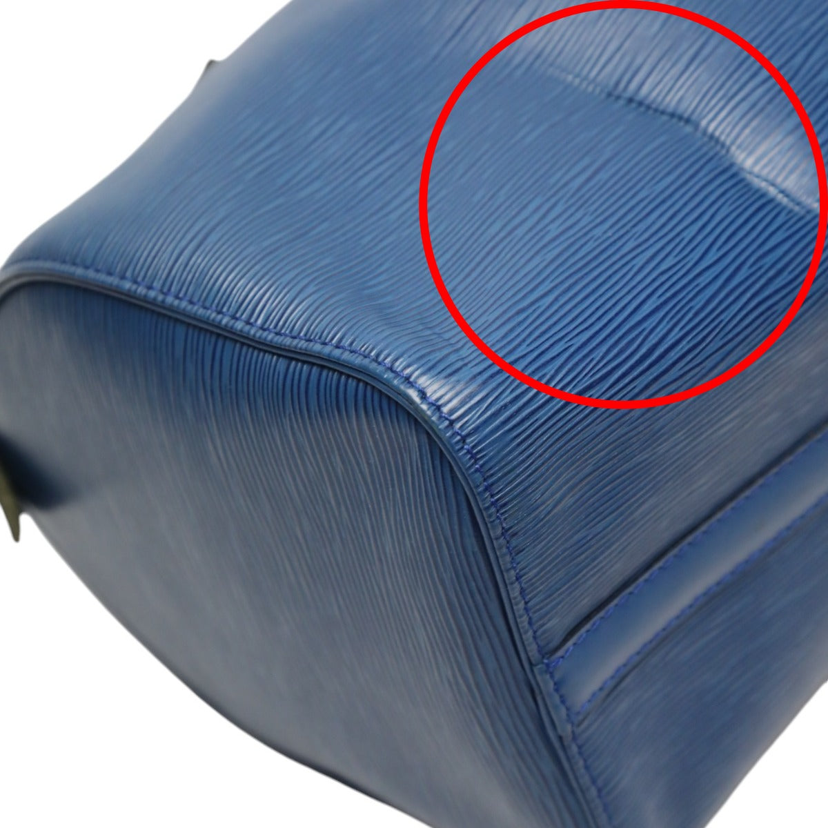 LOUIS VUITTON Handbag M43005 Epi Leather Toledo Blue Handbag Epi Speedy 30 Women Used Authentic