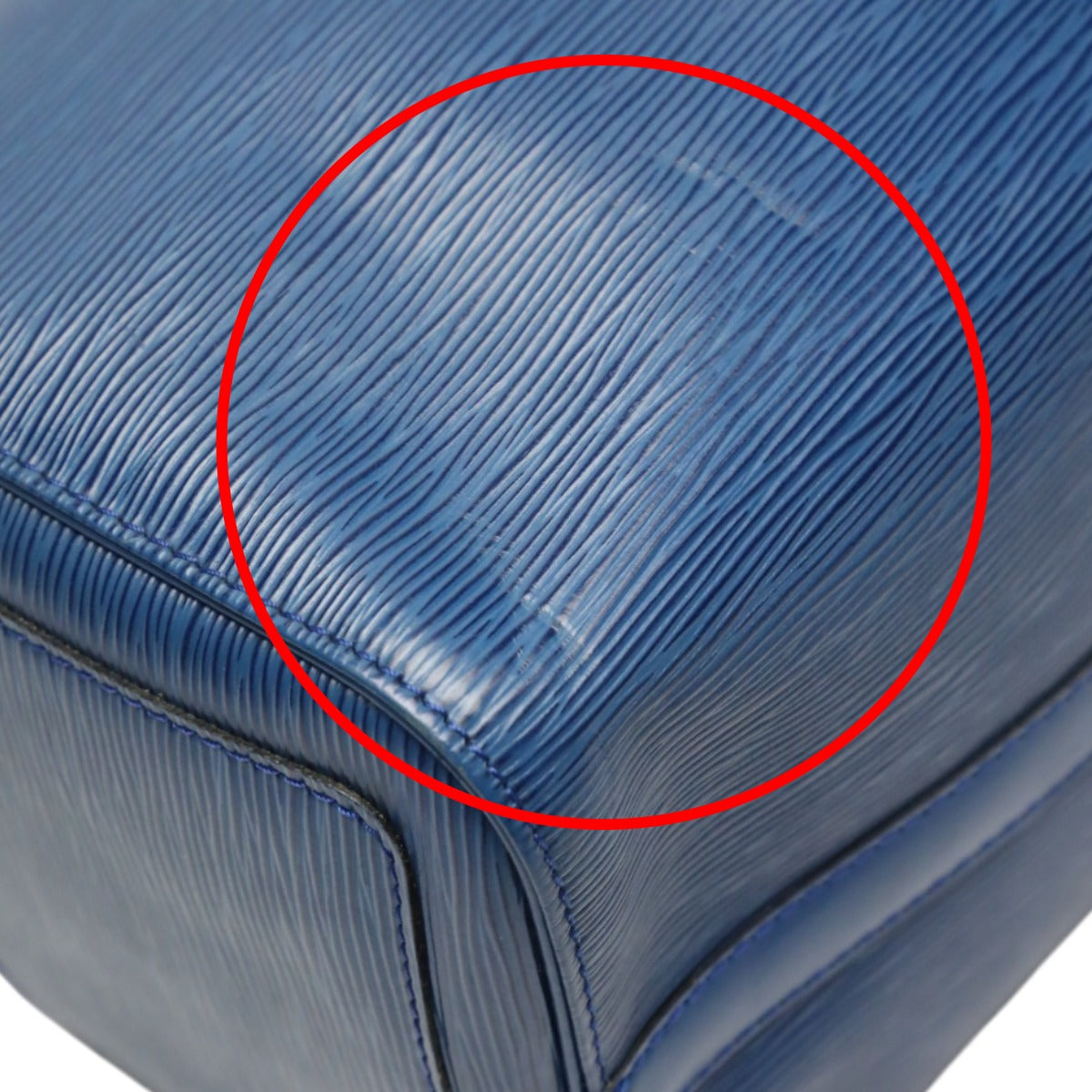 LOUIS VUITTON Handbag M43005 Epi Leather Toledo Blue Handbag Epi Speedy 30 Women Used Authentic