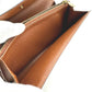 LOUIS VUITTON Long Wallet Purse M61725 Monogram canvas Brown With zipper Monogram Pochette Portonecredi Women(Unisex) Used Authentic