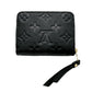 LOUIS VUITTON Coin case M60574 Monogram Ann Platt Noir Coin Pocket Monogram Zip around purse unisex(Unisex) Used Authentic