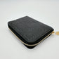 LOUIS VUITTON Coin case M60574 Monogram Ann Platt Noir Coin Pocket Monogram Zip around purse unisex(Unisex) Used Authentic