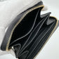 LOUIS VUITTON Coin case M60574 Monogram Ann Platt Noir Coin Pocket Monogram Zip around purse unisex(Unisex) Used Authentic
