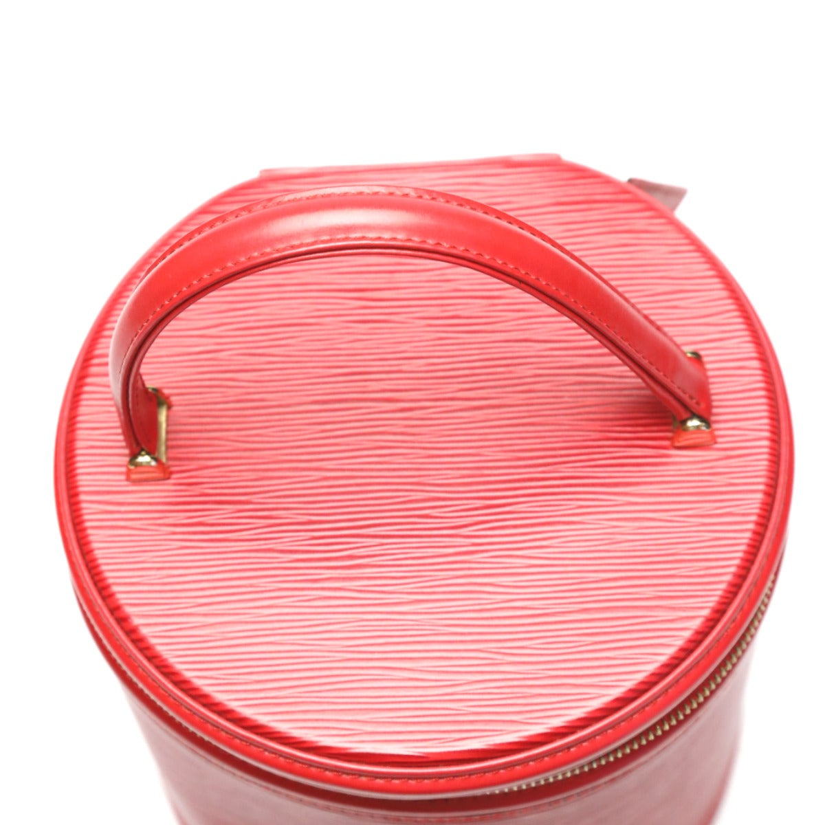 LOUIS VUITTON Handbag M48037 Epi Leather Castarian red Handbag Epi Cannes Women Used Authentic