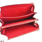 LOUIS VUITTON Long Wallet Purse M60737 Monogram Ann Platt Red Zippered wallet Monogram Zippy wallet unisex(Unisex) Used Authentic