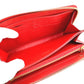 LOUIS VUITTON Long Wallet Purse M60737 Monogram Ann Platt Red Zippered wallet Monogram Zippy wallet unisex(Unisex) Used Authentic